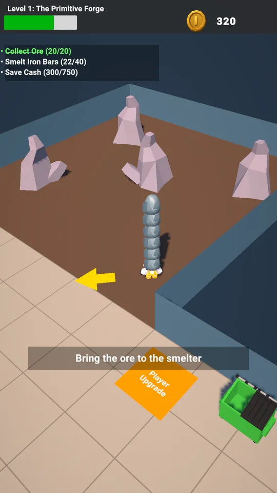 تعدين الخام في Factory Rush